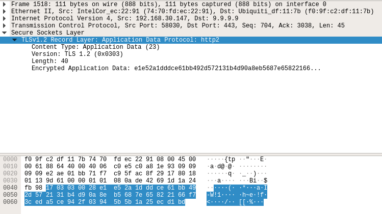 DoH DNS Query